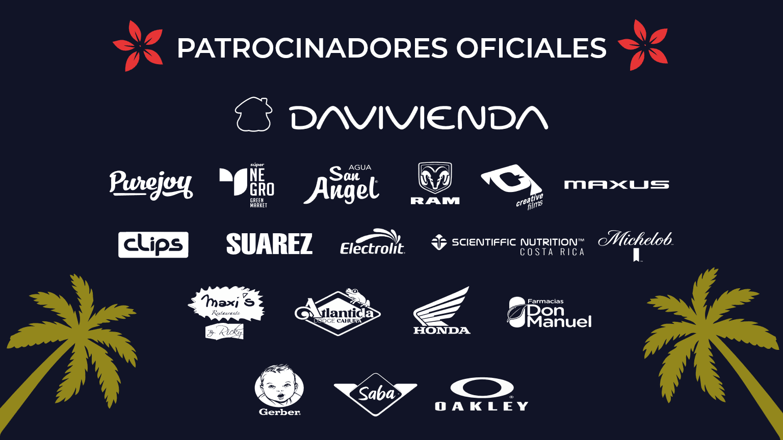 Patrocinadores Ride del Caribe 2026