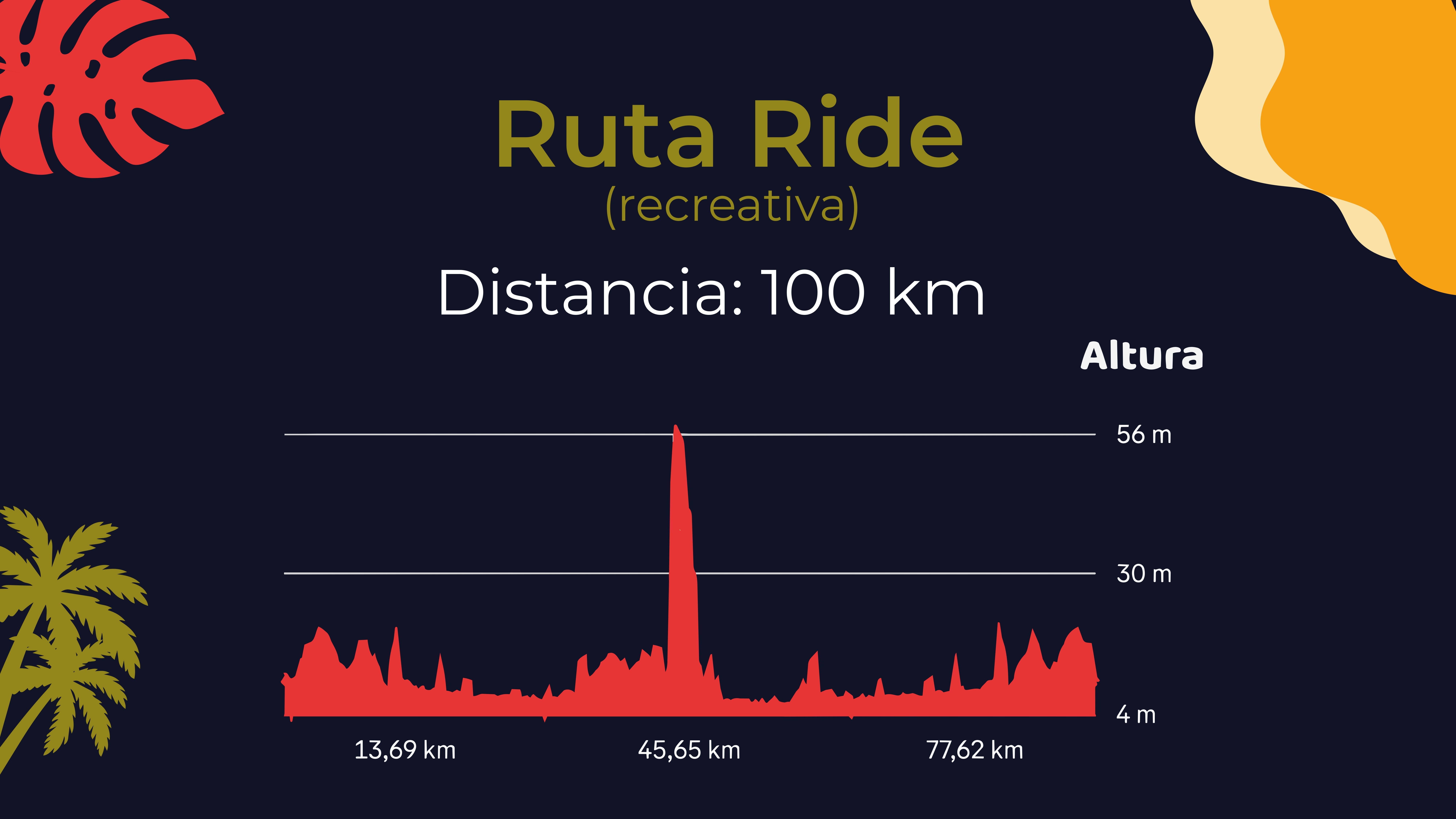 Perfil altitud 100KM